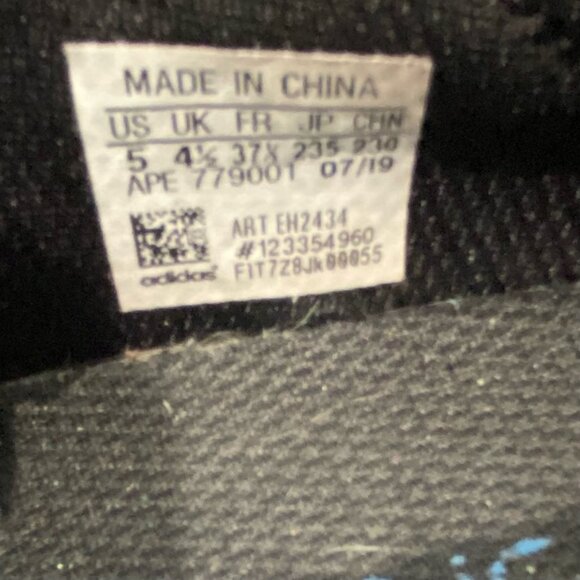 Adidas D.O.N.Issue 1|Metallic Gold| EH2434| Youth 5Y|Women's Size 6.5 - Picture 10 of 10